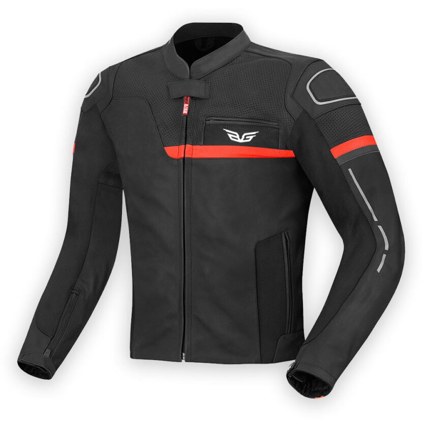 Chaqueta Moto de Cuero Berik Sportivo